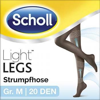 Scholl Light Legs Kompressions-Strumpfhose für Damen – 1 Paar, 20 DEN, Schwarz, M