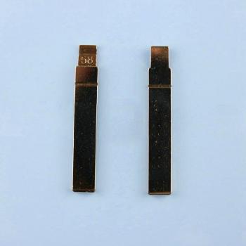 NO.58 Side Replacement Key Blade for Citroen Peugeot 307 207 308 Flip Key VA2