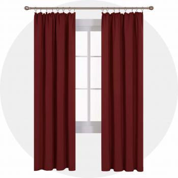 Rideaux Design Moderne à Oeillets pour Chambre Fille Deconovo