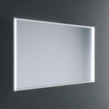 Lineabeta Specchio led Pyxis 100x80cm dimmerabile con cornice