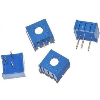 3386P 504 500K Precision Single-Turn Adjustable Potentiometer (10-Pack)