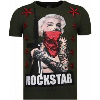 Local Fanatic Marilyn rockster rhinestone t-shirt