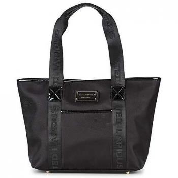 Sac à main Ted Lapidus Tonic en cuir noir