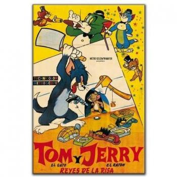 Artopweb EC20286 Metro Goldwyn Mayer – Tom & Jerry bois coloré
