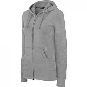 Kariban Damen Pullover mit Kapuze – Weiß/Blanc