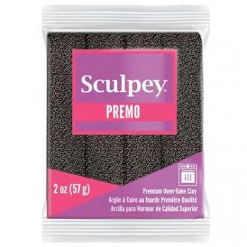 Pâte Sculpey Accent – Éclat Nocturne Noir Brillant
