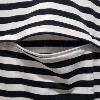 100% Cotton Splice Maternity Sweatshirt