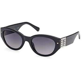 Guess GU8241 01B 55 Lunettes de soleil – Femme – Noir