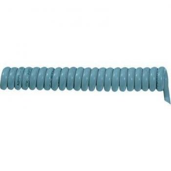 LappKabel Spiralkabel ÖLFLEX® SPIRAL 400 P 1000 mm / 3000 mm 7 x 0.75 mm² Grau