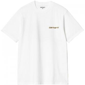 Maglietta Carhartt WIP S/S Noodle Soup Bianco Uomo XXL
