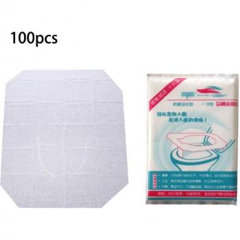 Tapis de toilette jetable antimicrobien pour voyage