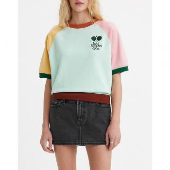 Sudadera corta de mujer Levi's multicolor