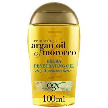 Aceite de Argán OGX 100 ml para Cabellos Dañados y Ásperos