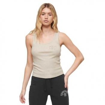 Superdry Women’s Essential Ribbed Tank Top – Athletic