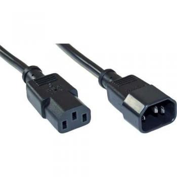 InLine 16632V câble électrique Noir 1,8 m Coupleur C13 Coupleur C14