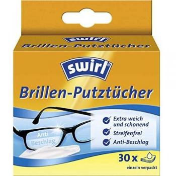 Brillenpoetsdoekjes Swirl 30 Stuks