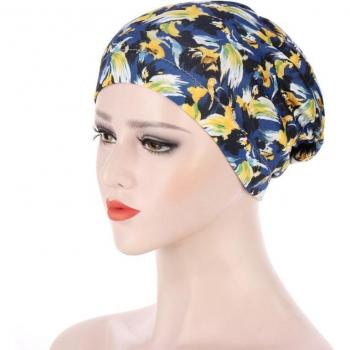 Casquette Africaine Motif Fleurs Femme