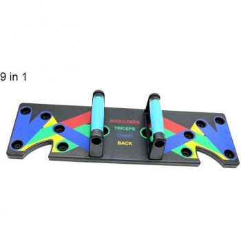 Supports de Pompes Pliables 12-en-1 avec Bandes Élastiques