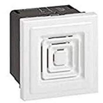 Mosaic ronfleur 230v 2 mod. Blanc