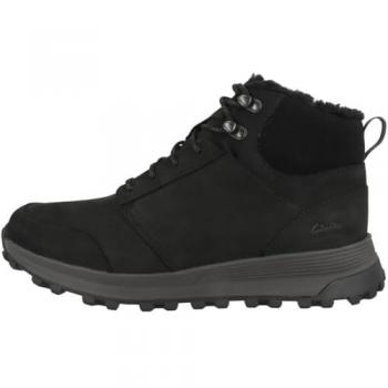 Clarks Trekking Boots Black Ankle Boots for Men Size 8 UK