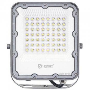 GSC 202600038 Proyector Aluminio 50W 6500K IP65 Gris