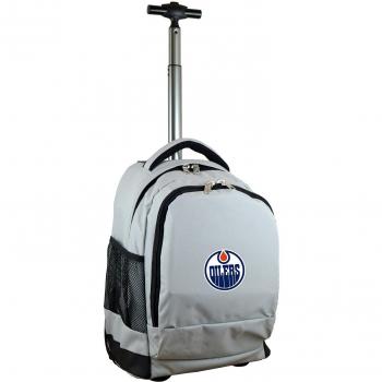 NHL Oilers 19 Wheeled Expedition Pack – Grey