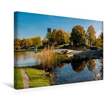 CALVENDO Waterpark Weddinghofen 45 × 30 cm Premium Textil‑Leinwand