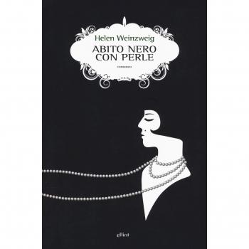 Abito nero con perle