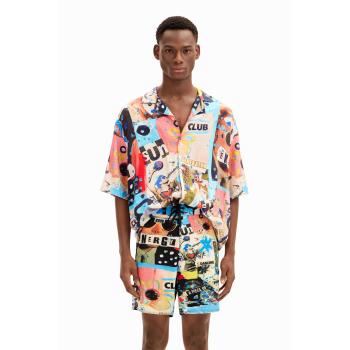 Desigual Costume Mare Acquerelli Uomo M