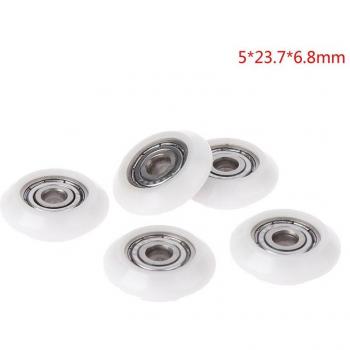 3D Printer Rubber-Coated Spherical Bearing Pulley 625ZZ