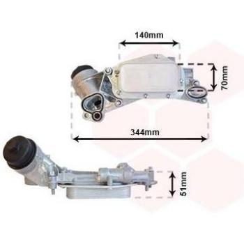 VAN WEZEL radiateur d'huile OPEL, FIAT, CHEVROLET 37013684