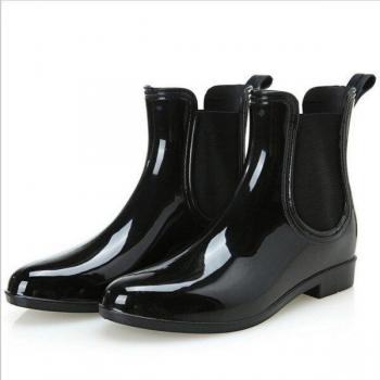 Botines de Lluvia para Niña y Dama, Plataforma Plana – Oferta 41