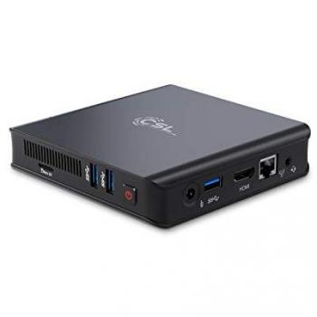 CSL Mini PC Narrow Box Ultra HD Compact v5 (Intel Celeron N5100, 4 GB, 128 GB, SSD, Intel UHD Graphics)