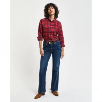 Gant Slim Fit Schlagjeans für Damen