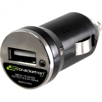 Cargador Universal Bracketron UGC-220-BL con adaptador de corriente para auto o GPS en color negro y compatible con 12V