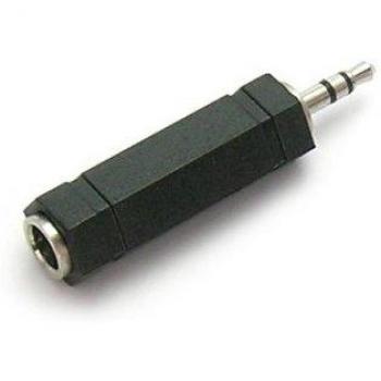 Adattatore audio Jack 3,5mm mas/Jack 6,5mm fem