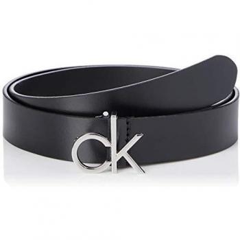 Cintura CK Nero 30 mm Calza Fissa Donna Low Fix