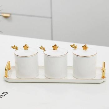 Ceramic Seasoning Storage Set