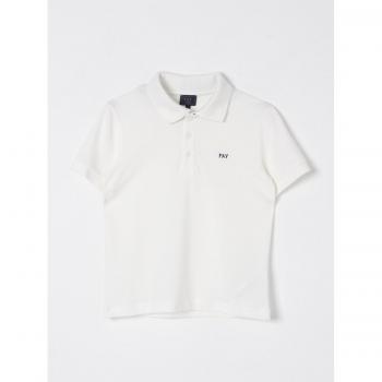 Fay Junior Polo Cotone Avorio 14