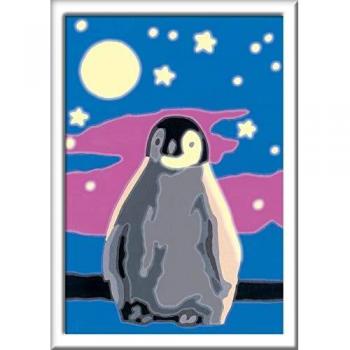 Ravensburger Malen nach Zahlen 28775 - Kleiner Pinguin - Kinder ab 7 J