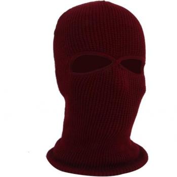 Effen Kleur Full Face Cover Halsbeenkap