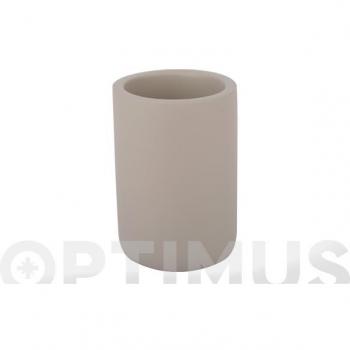 Portacepillos UNI gris mate