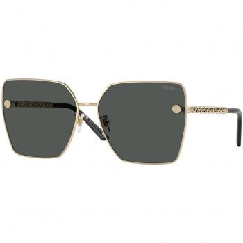 Versace Anteojos de Sol Dorados Versión Asiática 125287