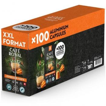 CAFE ROYAL Espresso Forte Kaffeekapseln XXL 100 Stk