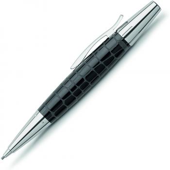 Faber Castell E-Motion Portable Pencil, Lead Size: 1.4mm, Resin Body, Black Finish
