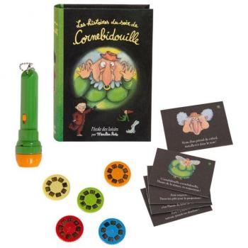 „Cornebidouille Story‑Box“ – 5 Geschichten zum Projektieren + 5 Einladungskarten für die Abendrunde (Verfügbarkeit ab 12.03.2025, 06:03:37 h)