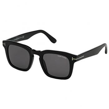 Occhiali da Sole Tom Ford FT0751-N 01A in Nero con Lenti Polarizzate