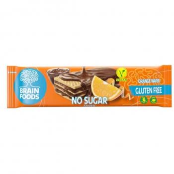 BRAIN FOODS Galleta Naranja Sin Azúcar 40g