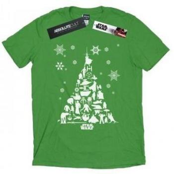 Galaxy Christmas Tree T-Shirt