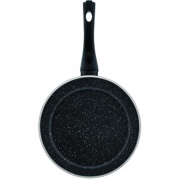 Jata SF126 Kochtopfset mit Pfanne, schwarz, 26 cm
